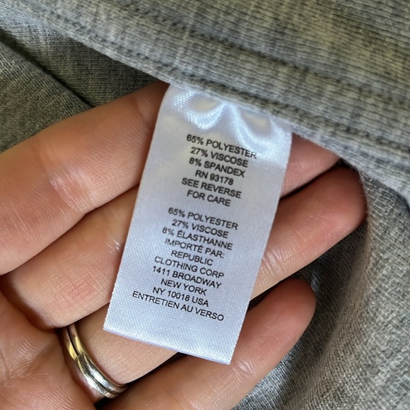 Womens workshop shacket grey - Picture 4 of 4